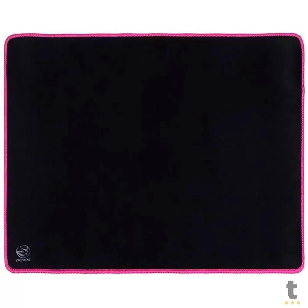 Mousepad Gamer PCYes Pink Medium Estilo Speed Rosa 500X400MM - PMC50X40P Truedata